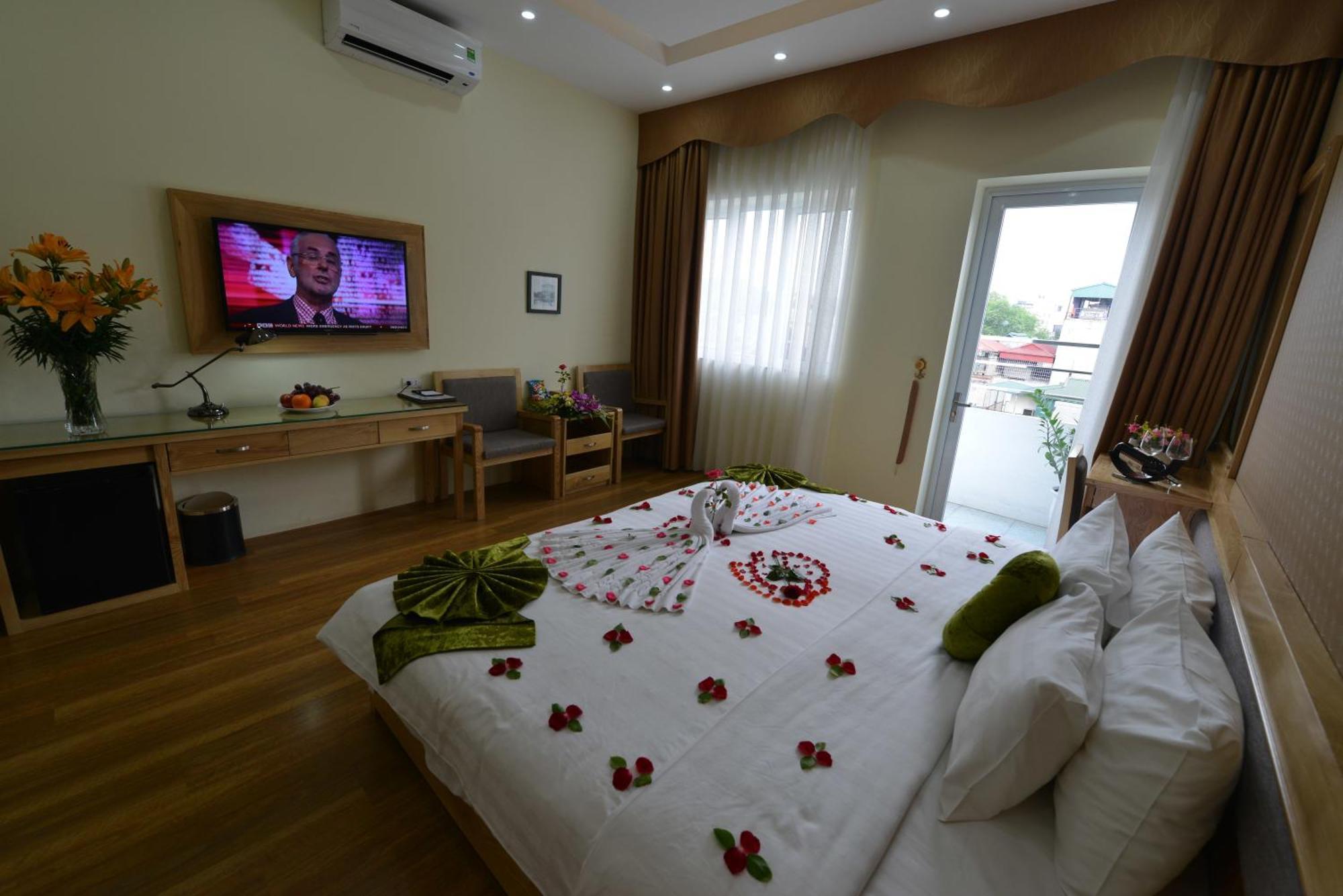 Blue Hanoi Inn Hotel Oda fotoğraf