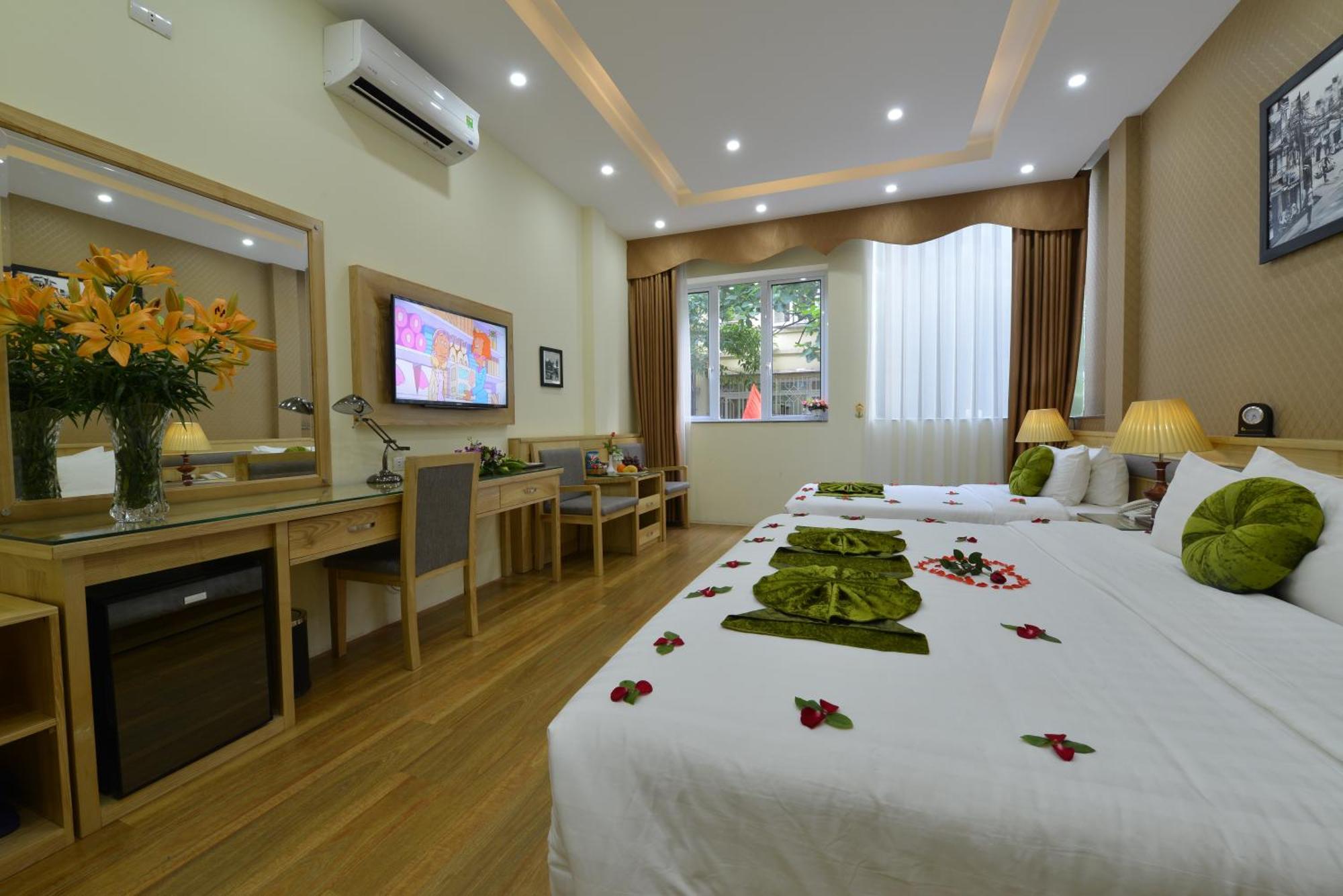 Blue Hanoi Inn Hotel Oda fotoğraf