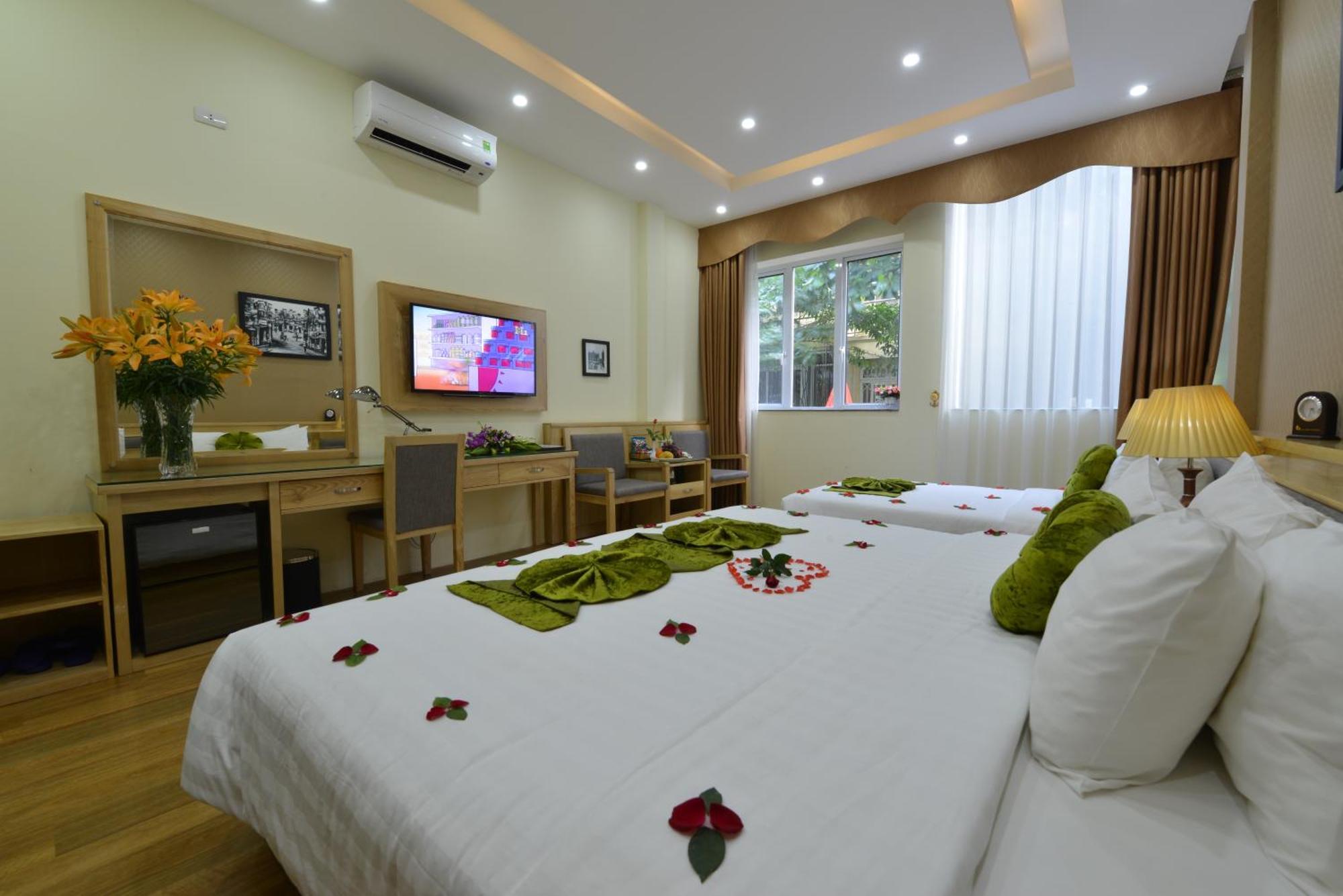 Blue Hanoi Inn Hotel Oda fotoğraf